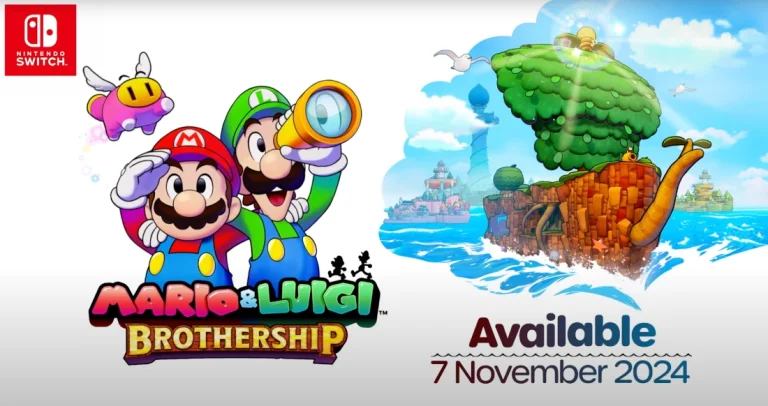 Mario & Luigi: Brothership จำหน่ายแล้ววันนี้  7 พฤศจิกายน 2024